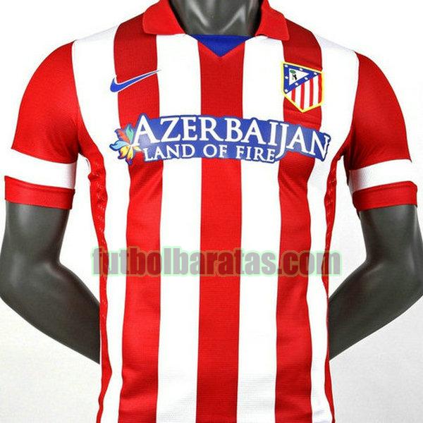 camiseta atletico madrid 2013-2014 rojo primera