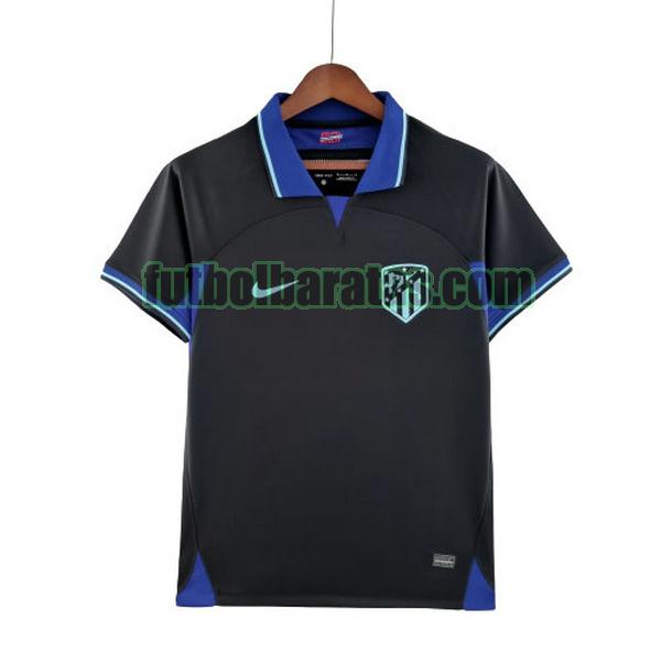 camiseta atletico madrid 2022 2023 negro segunda