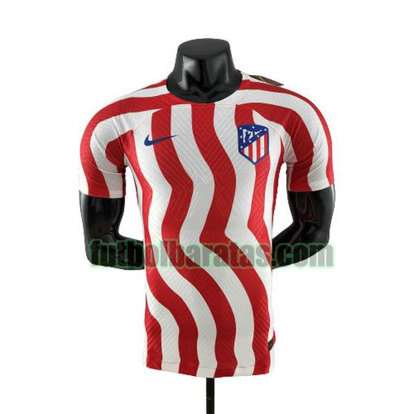 camiseta atletico madrid 2022 2023 rojo blanco primera player