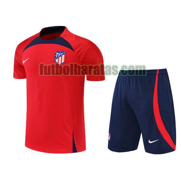 camiseta atletico madrid 2022 2023 rojo training conjunto