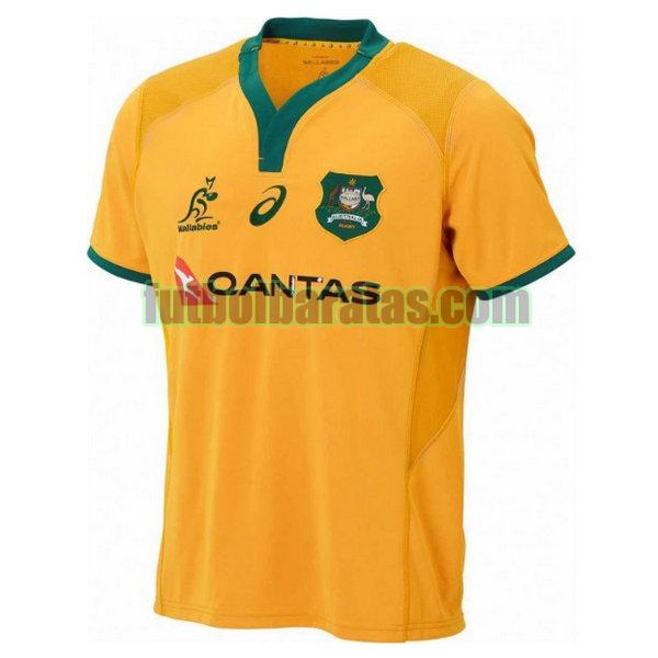 camiseta australia 2018-2019 amarillo primera rwc