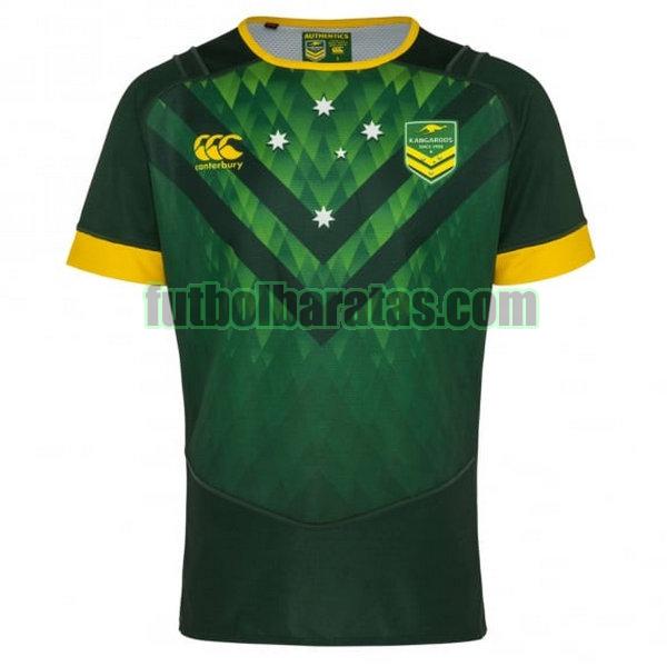 camiseta australia 2019-2020 verde formación