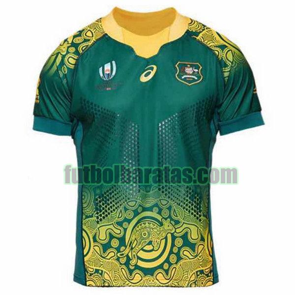 camiseta australia 2019 verde rwc