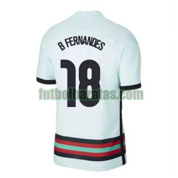 camiseta b fernandes 18 portugal 2021 segunda