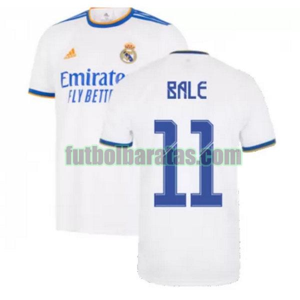 camiseta bale 11 real madrid 2021 2022 blanco primera