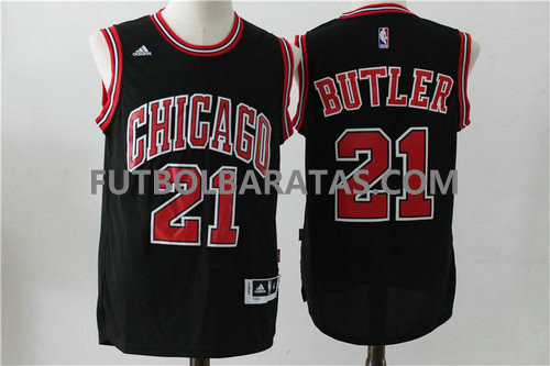 camiseta baloncesto Butler 21 chicago bulls 2017 negro