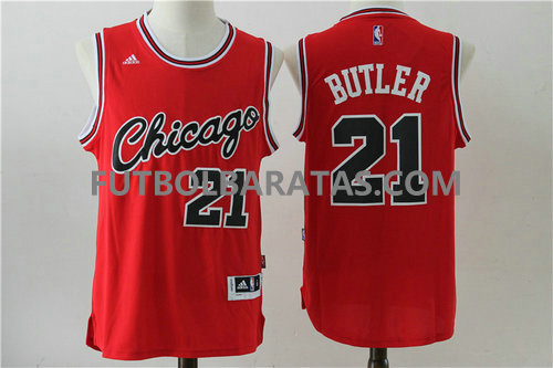 camiseta baloncesto Butler 21 chicago bulls draft clasico 2017 roja