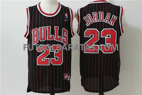 camiseta baloncesto Jordan 23 chicago bulls tira 2017 negro