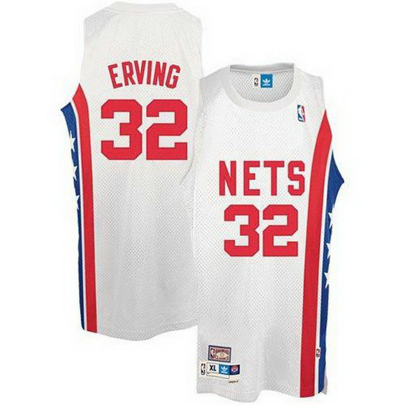 camiseta baloncesto Julius Erving 32 brooklyn nets retro blanca