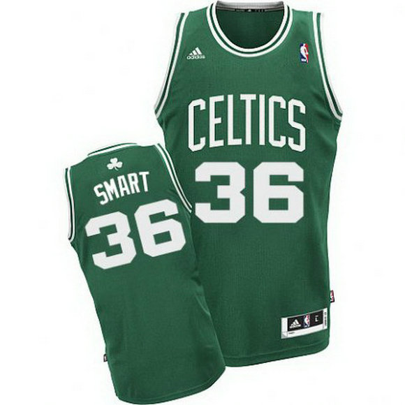 camiseta baloncesto Marcus Smart 36 boston celtics rev30 verde