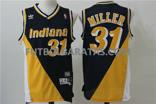 camiseta baloncesto Miller 31 indiana pacers clasico 2017 amarillo