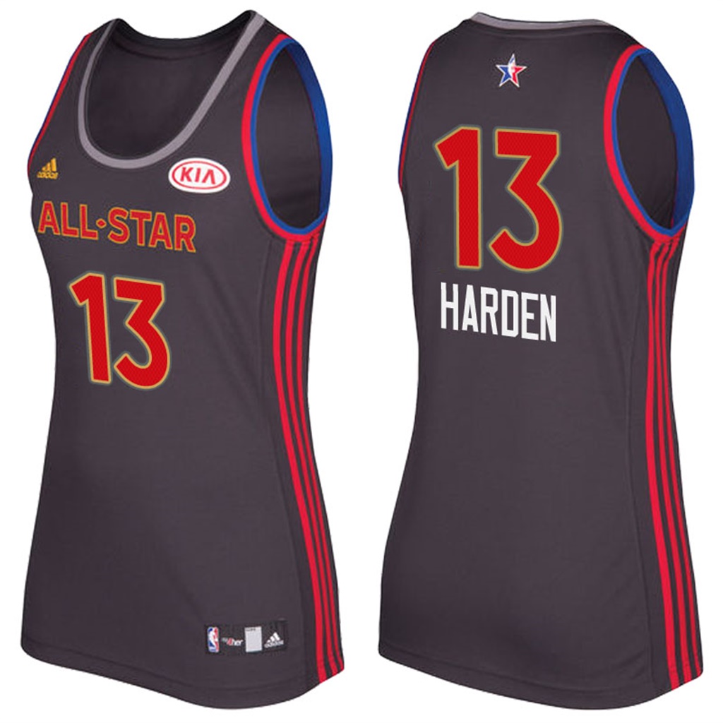 camiseta baloncesto Mujer James Harden Número 13 all star 2017 Marron