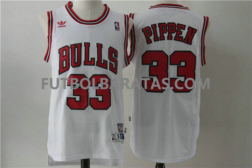 camiseta baloncesto Pippen 33 chicago bulls draft 2017 blanc