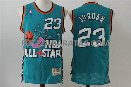 camiseta baloncesto all star Jordan 23 chicago bulls 2017 verde