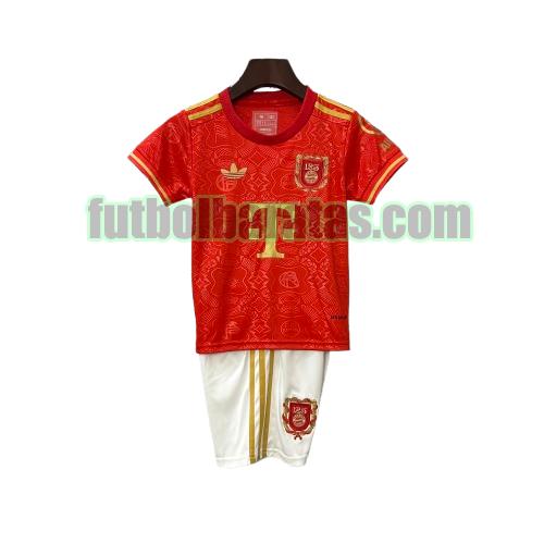 camiseta bambino bayern munich 2025 2026 rojo 125th anniversary