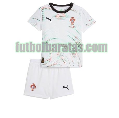 camiseta bambino portugal 2025 blanco segunda