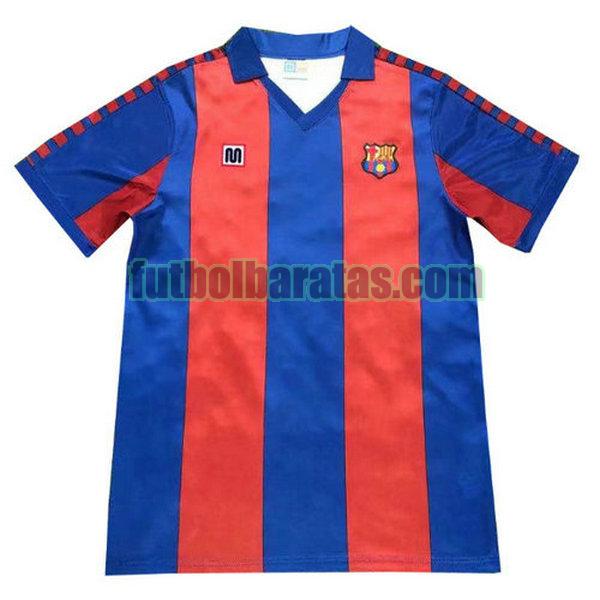 camiseta barcelona 1982-1984 rojo primera