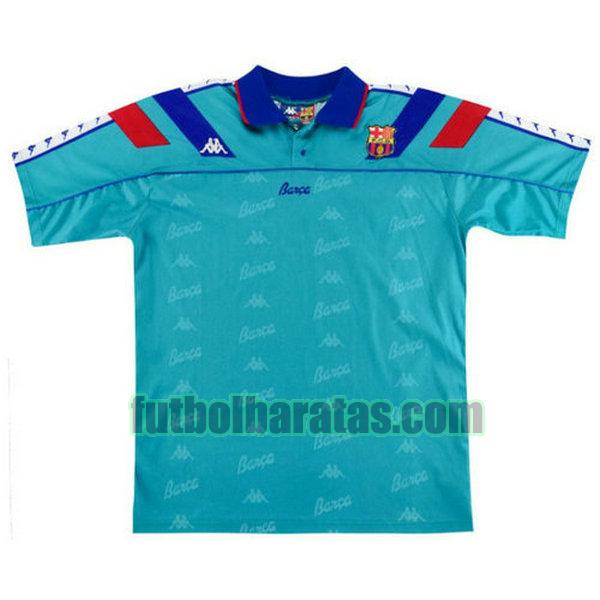 camiseta barcelona 1992-1995 azul segunda