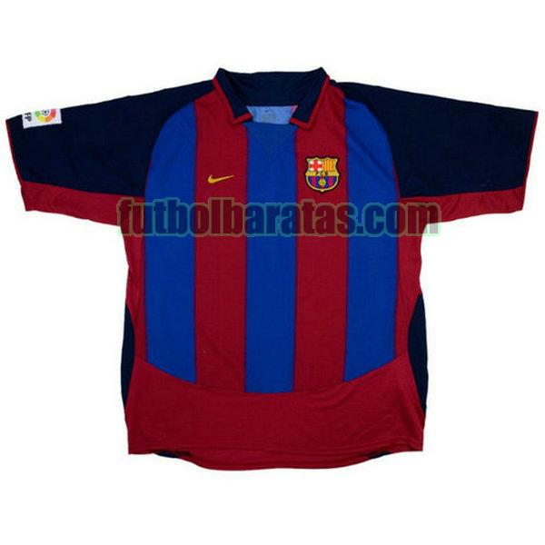 camiseta barcelona 2003-2004 rojo primera