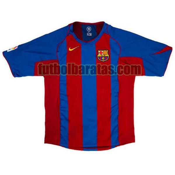 camiseta barcelona 2004-2005 rojo primera