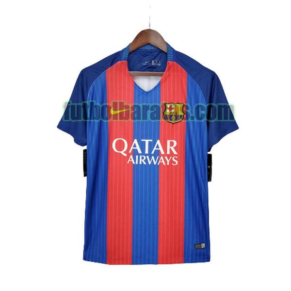 camiseta barcelona 2016 2017 rojo azul primera