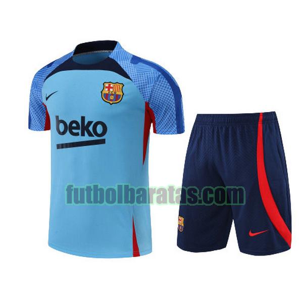 camiseta barcelona 2022 2023 azul training conjunto
