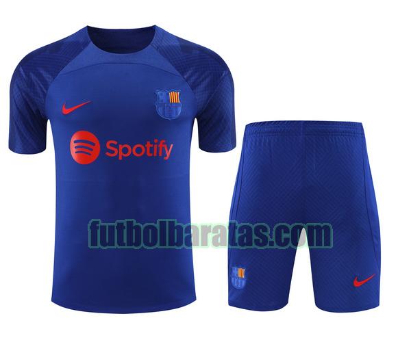 camiseta barcelona 2023 2024 azul training conjunto