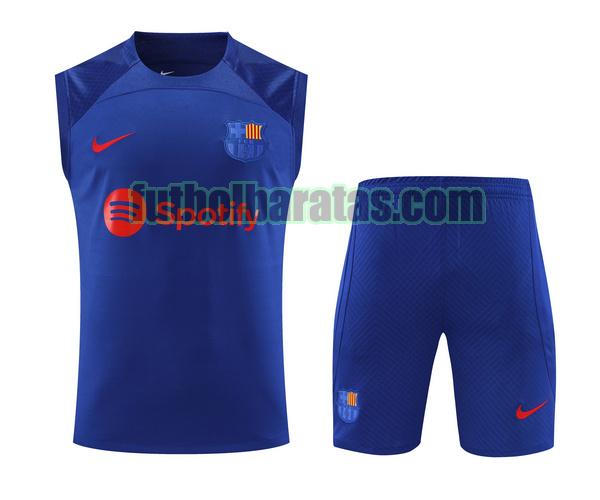 camiseta barcelona 2023 2024 azul vest conjunto