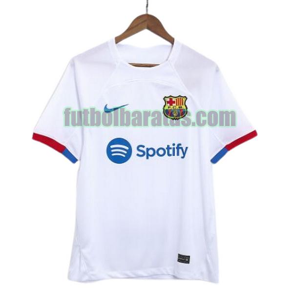 camiseta barcelona 2023 2024 blanco segunda