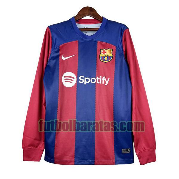 camiseta barcelona 2023 2024 rojo azul primera ml
