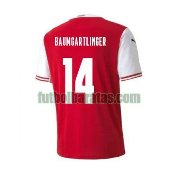 camiseta baumgartlinger 14 austria 2021 primera