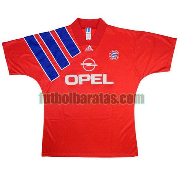 camiseta bayern de múnich 1991-1993 rojo primera