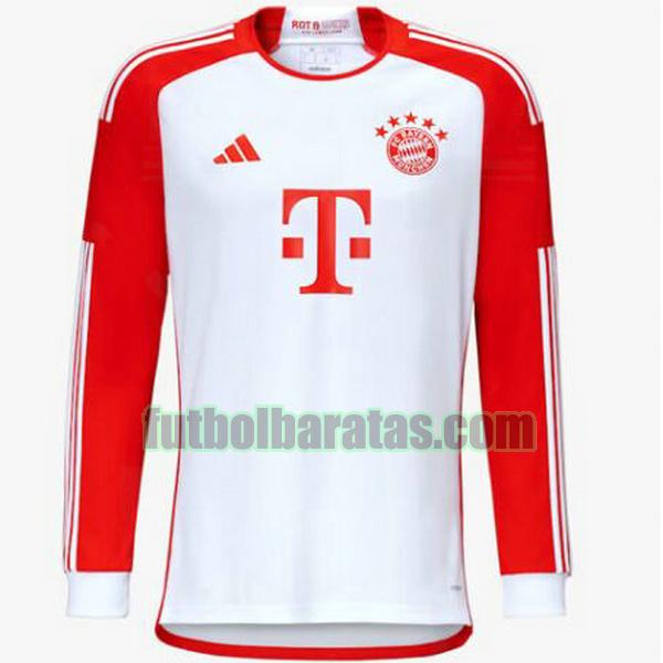 camiseta bayern de múnich 2023 2024 blanco primera ml