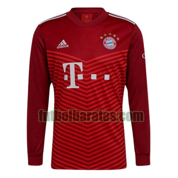 camiseta bayern munich 2021 2022 rojo primera ml