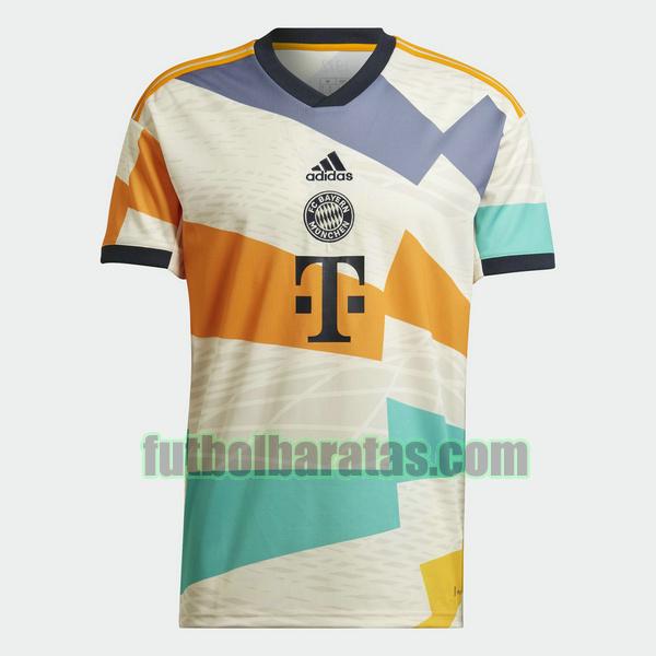 camiseta bayern munich 2022 2023 blanco fourth