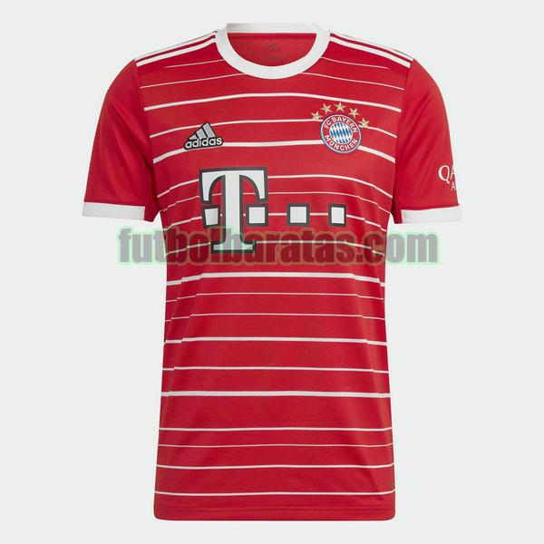 camiseta bayern munich 2022 2023 rojo primera