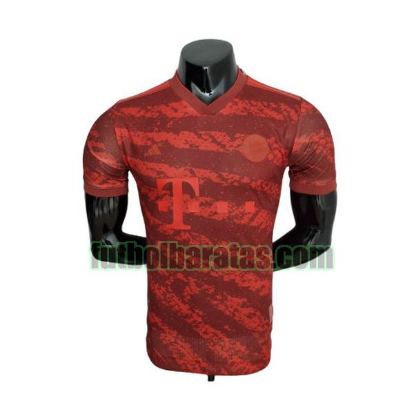 camiseta bayern munich 2022 2023 rojo special edition player