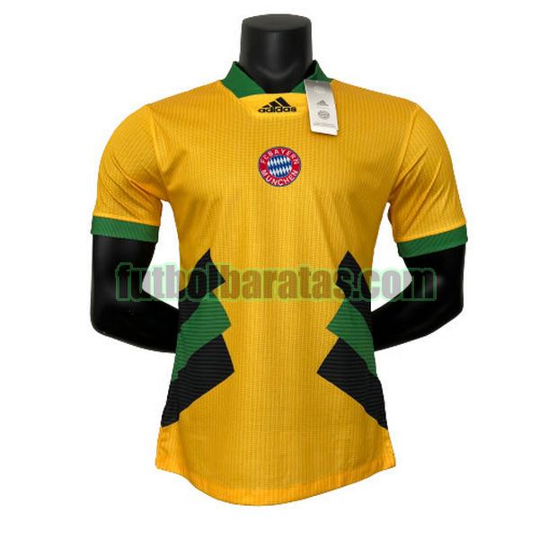 camiseta bayern munich 2023 2024 amarillo special edition player