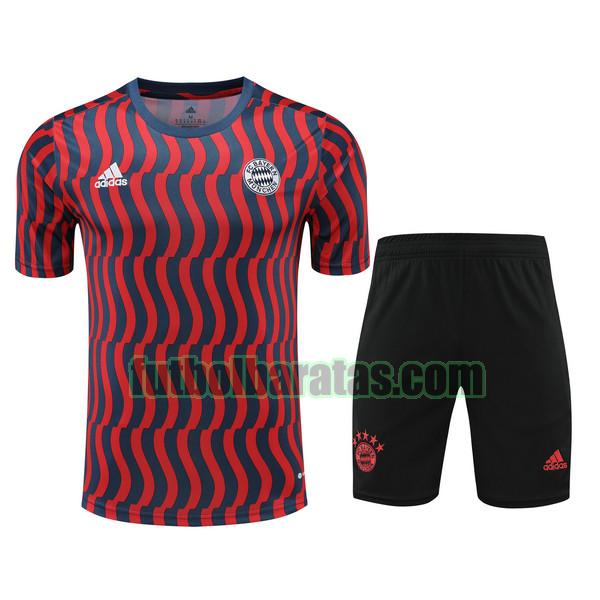 camiseta bayern munich 2023 2024 rojo training conjunto