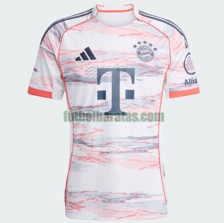 camiseta bayern munich 2025 2026 blanco segunda