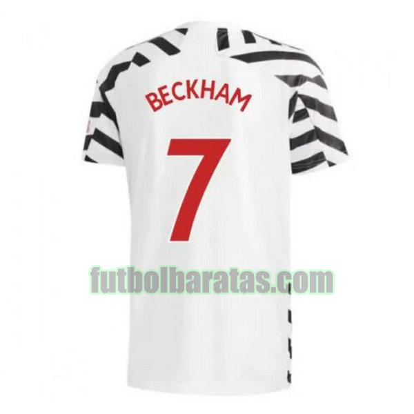 camiseta beckham 7 manchester united 2020-2021 tercera