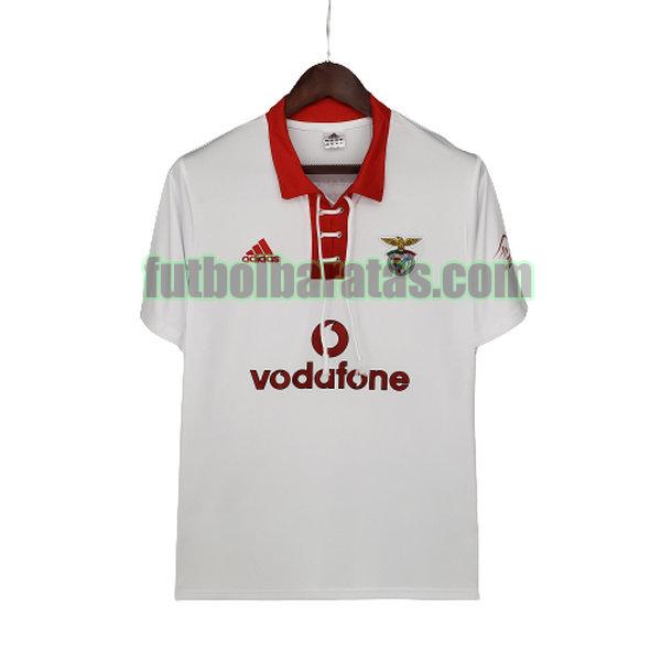 camiseta benfica 2004 2005 blanco segunda