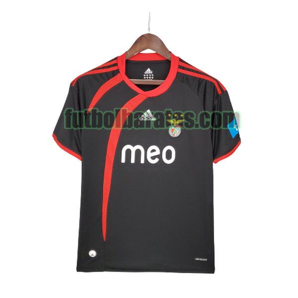 camiseta benfica 2009 2010 negro segunda