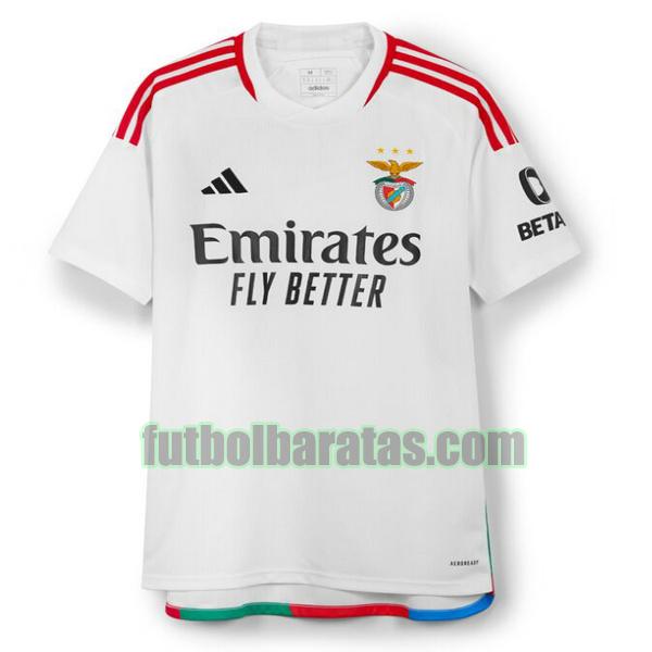 camiseta benfica 2023 2024 blanco tercera