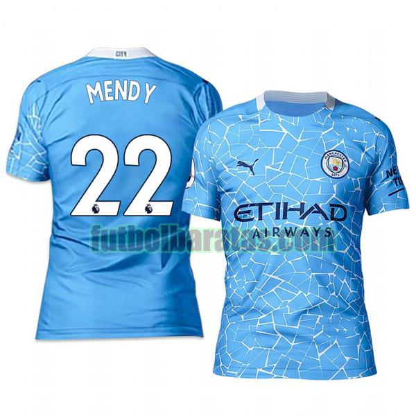 camiseta benjamin mendy 22 camiseta manchester city 2020-2021 primera