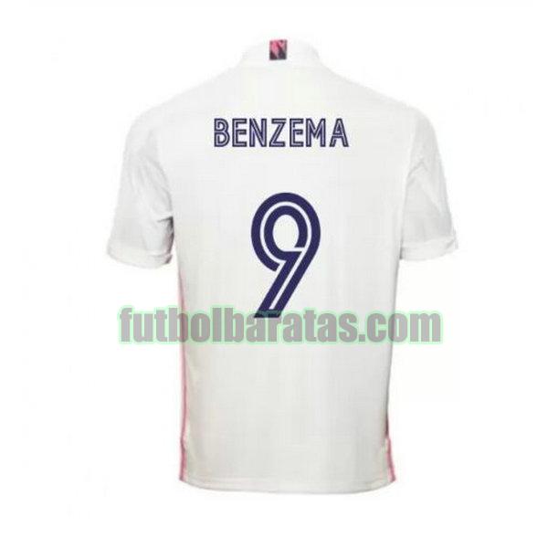camiseta benzema 9 real madrid 2020-2021 primera