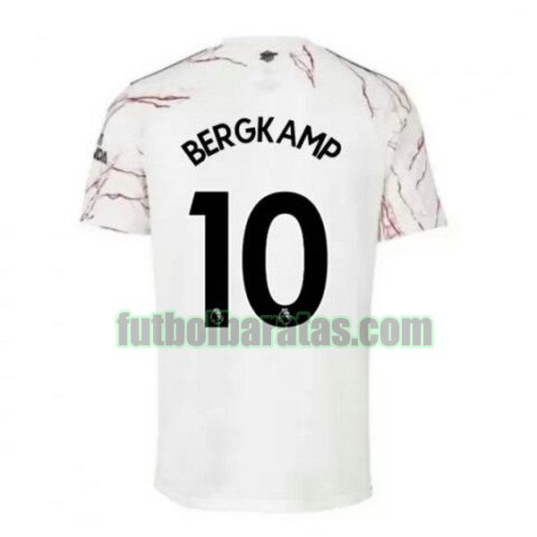camiseta bergkamp 10 arsenal 2020-2021 segunda