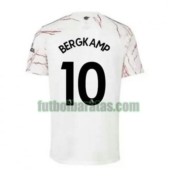 camiseta bergkamp 10 arsenal 2020-2021 segunda