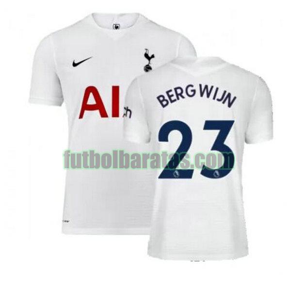 camiseta bergwijn 23 tottenham hotspur 2021 2022 blanco primera