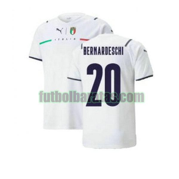 camiseta bernardeschi 20 ac milan 2021 2022 blanco segunda